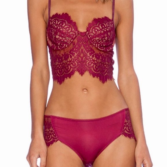 For love and lemons Faye lace bralette - Picture 1 of 6